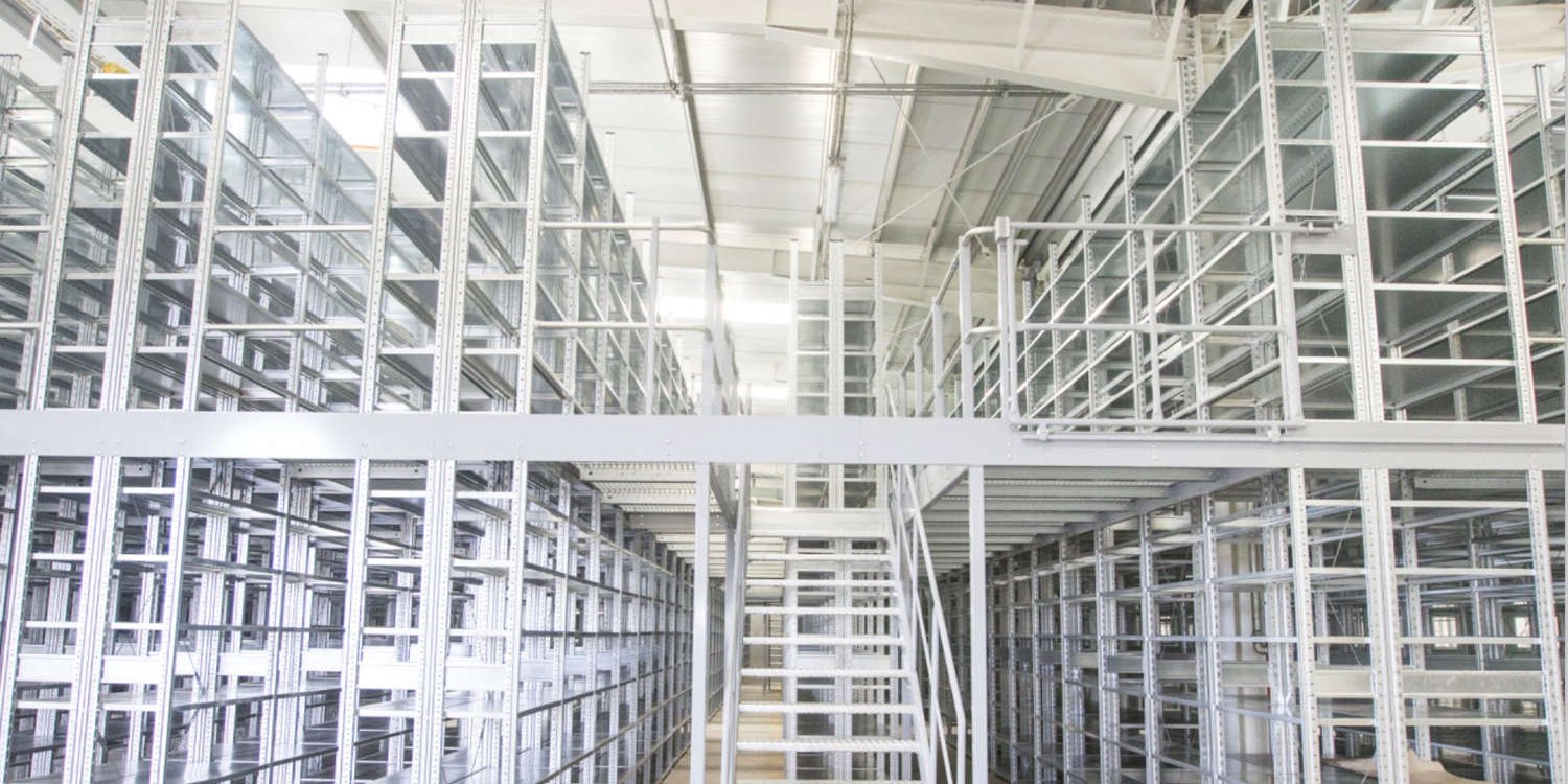 Fachbodengeschossanlage